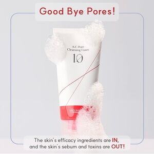 AC Pore Cleansing Foam Korean Skincare Face Wash 120 ml (4.05 oz) MIGUHARA‎